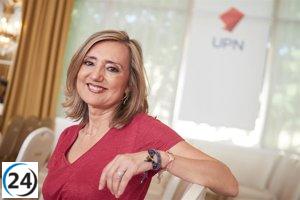 Cristina Ibarrola obtiene el 84% de los votos y se convierte en la candidata de UPN para presidir el Gobierno de Navarra.