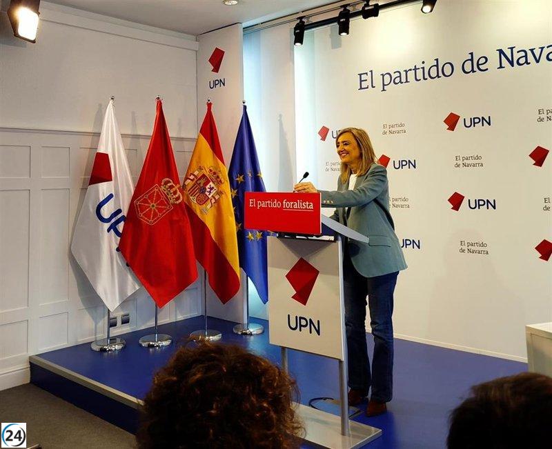 UPN exige eliminar la cláusula constitucional que facilita la unión de Navarra a Euskadi.
