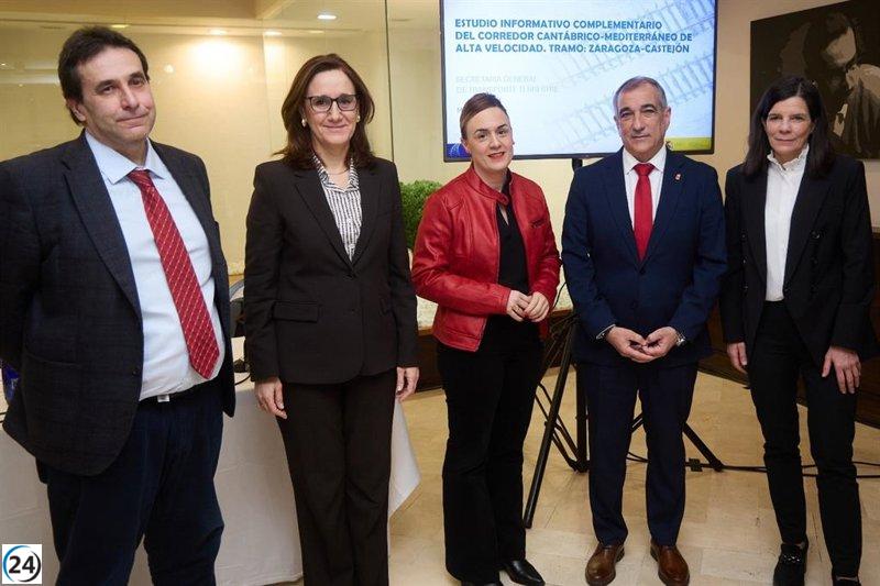 El Ministerio revela en Tudela un informe que mantiene la ubicación actual de la estación del TAV.