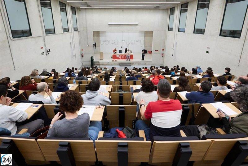 El 65% de los admitidos compite por 158 vacantes en servicios generales.