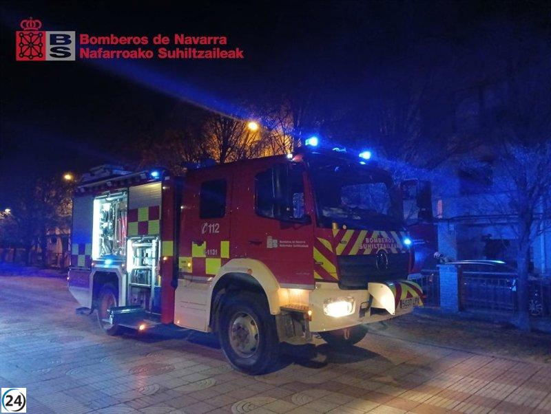 Incendio en cocina de Villafranca, controlado y extinguido.