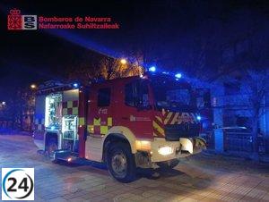 Incendio en cocina de Villafranca, controlado y extinguido.