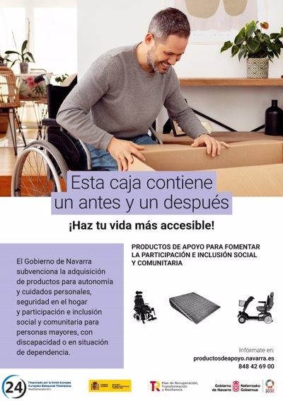 Navarra lanza una campaña para fomentar la adquisición de modelos de acompañamiento para la vida día tras día de personas con discapacidad