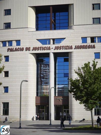 Independencia provisional con obligación de comparecer en el juzgado para la mujer del presunto creador del delito de Villava