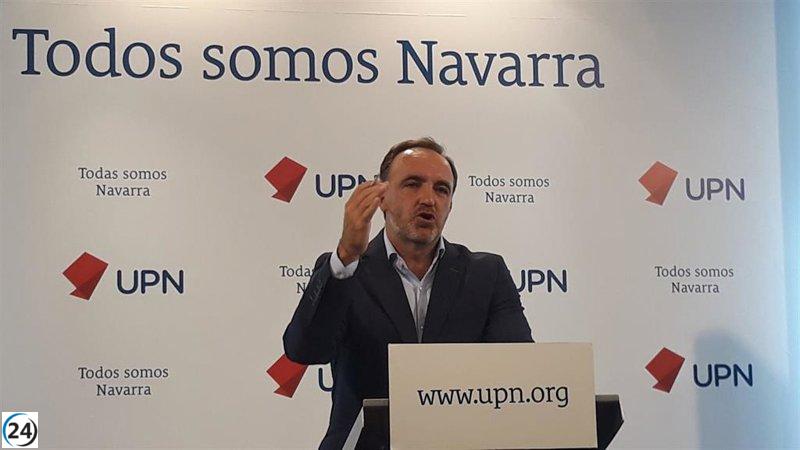 UPN propone reducir el Gobierno y Parlamento de Navarra.