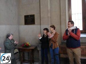 PSN homenajea a concejales y trabajadores del Ayuntamiento de Pamplona asesinados en 1936.
