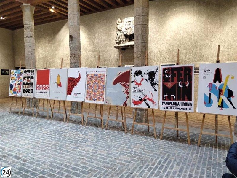 Los finalistas del cartel de Sanfermines 2023 están disponibles para la votación en Pamplona.