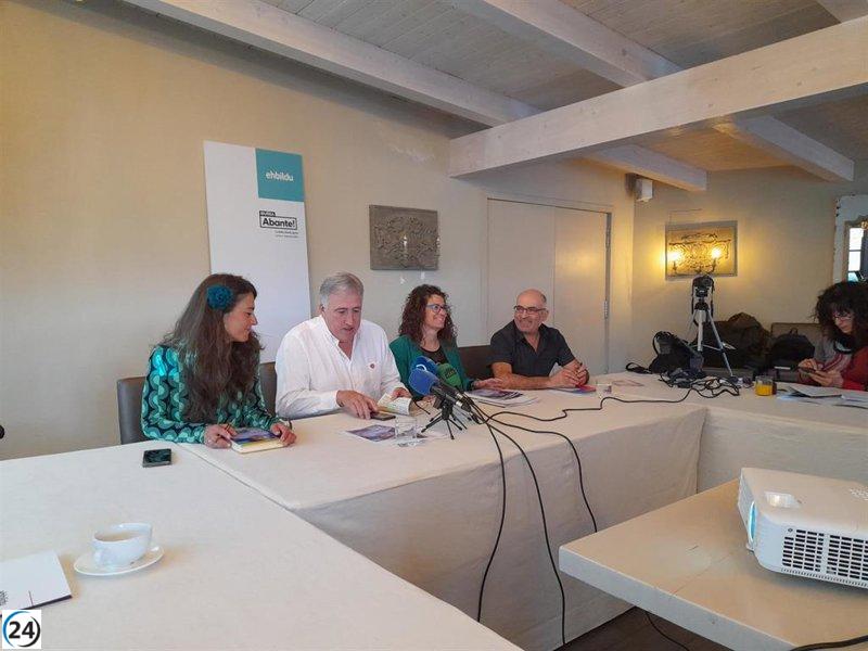 EH Bildu presenta un programa que incluye igualdad, ecourbanismo, vivienda y euskera para las elecciones de Pamplona.