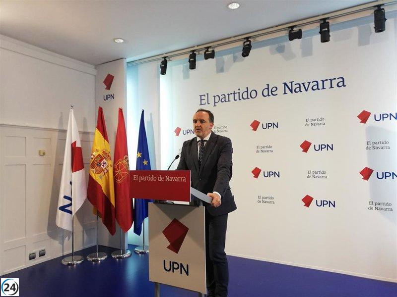 UPN presenta 100 candidaturas para las elecciones en Navarra, 70 bajo su marca y 30 independientes afines.