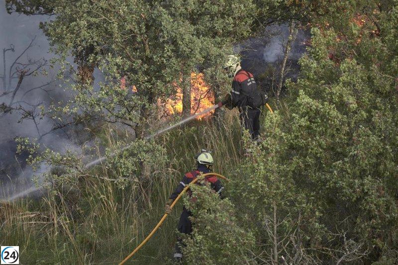 Implementado el nivel 2 del Plan especial de emergencia por incendios forestales en Navarra