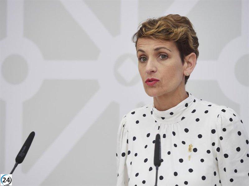 Gobierno foral no retrocederá en igualdad, afirma Chivite