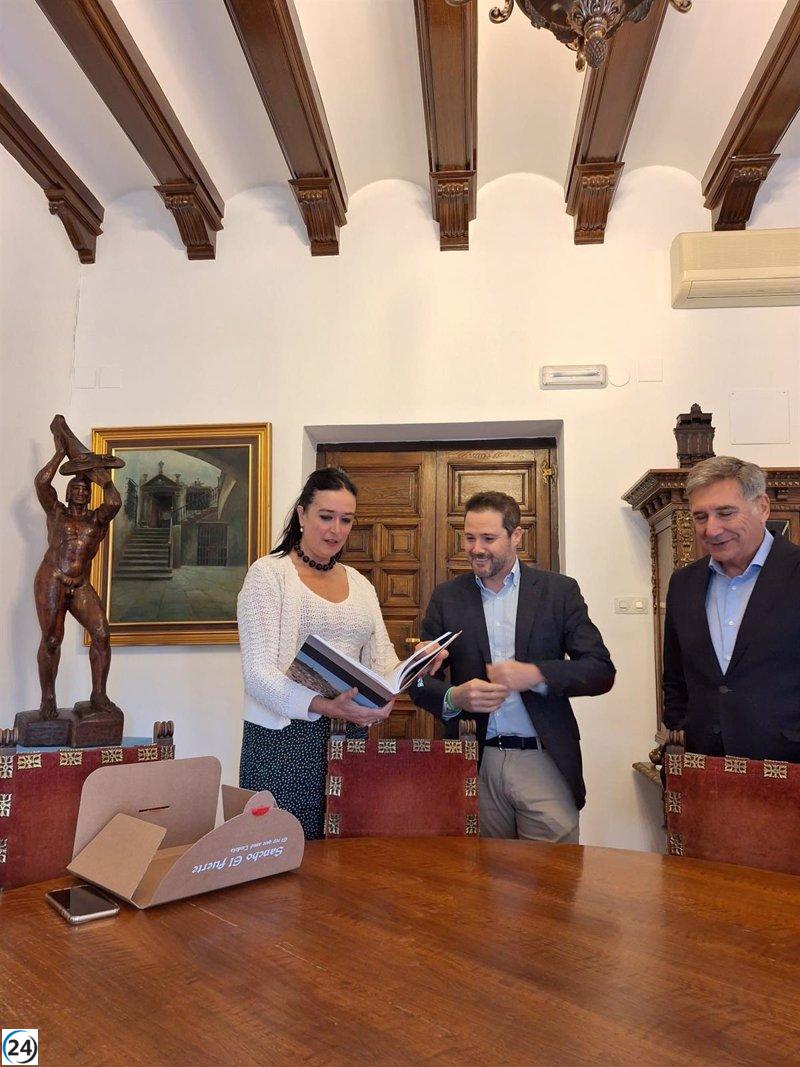 Alcalde de Tudela y alcaldesa de Huesca buscan colaboración en turismo y gastronomía.