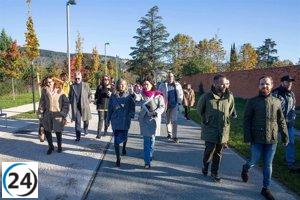 El parque Aranzadi amplía áreas de esparcimiento y zonas verdes con 150.000 m2 para los habitantes de Pamplona.