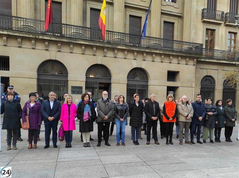 Acto protocolar en Navarra para recordar el Día para la Erradicación de la Violencia de Género