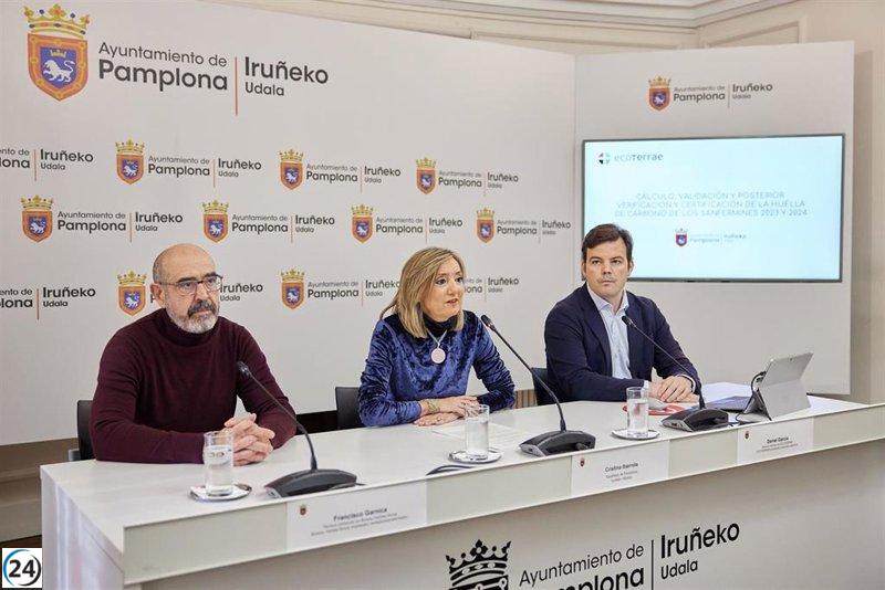Pamplona medirá la huella de carbono de los Sanfermines para disminuir emisiones dañinas
