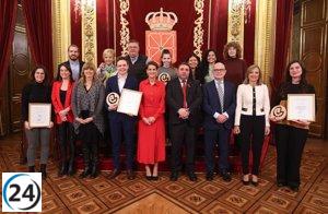 Chivite enfatiza en los Premios de Juventud que los jóvenes son fundamentales para 