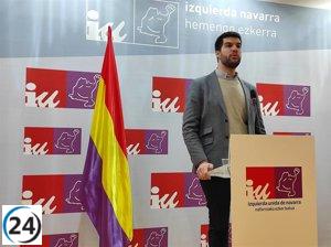 IU Navarra propone un proceso constituyente para impulsar la III República