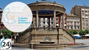 Pamplona vuelve a destacarse como Ciudad Amiga de la Infancia según Unicef.
