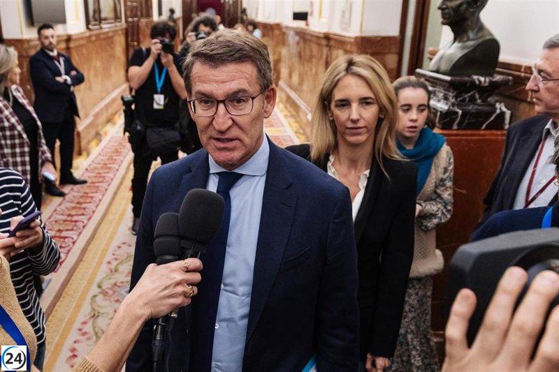 Feijóo critica la entrega de la Alcaldía de Pamplona a Bildu como parte de un pacto encubierto de Sánchez: 