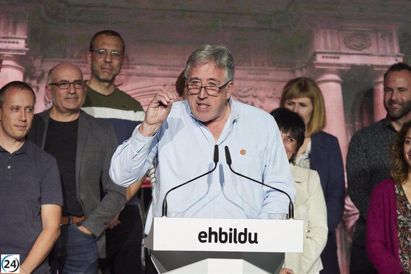 Izquierda radical de EH Bildu lanza moción de censura en Ayuntamiento de Pamplona