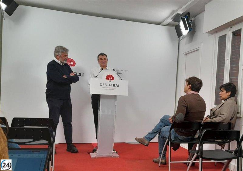 Martínez (Geroa Bai) celebra la moción de censura en Pamplona como un 
