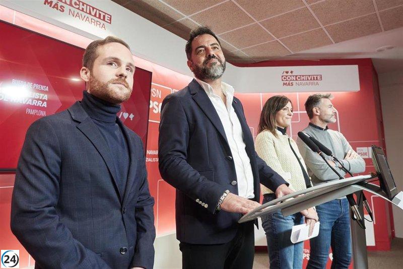 Alzórriz (PSN) defiende la moción de censura 