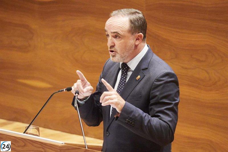 UPN critica duramente a Chivite y se retira del pleno del Parlamento de Navarra por la moción de censura.