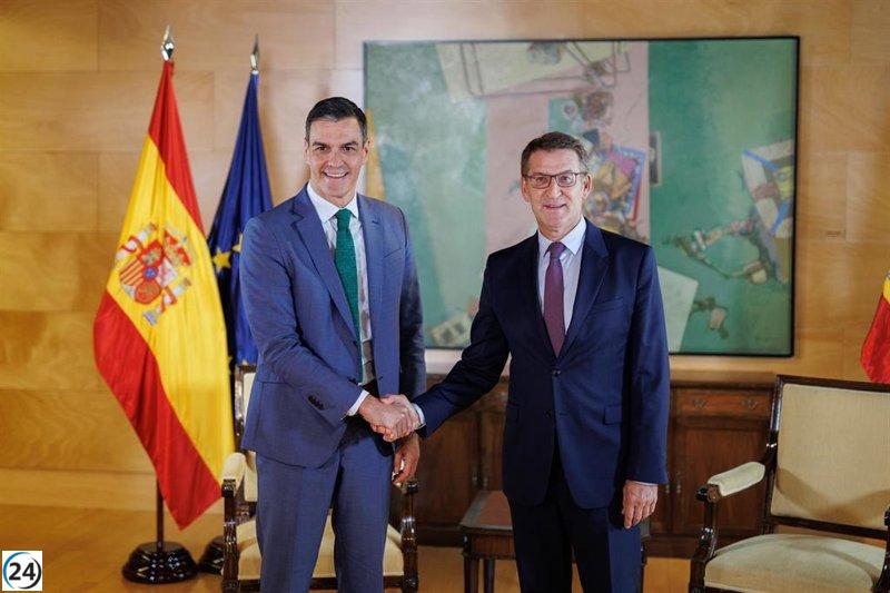 Feijóo presiona a Sánchez para que detenga la moción de censura en Pamplona