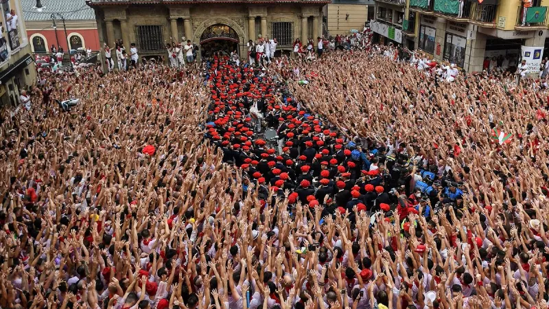Vuelve la carrera de los encierros en Navarra tras un año de ausencia por COVID-19