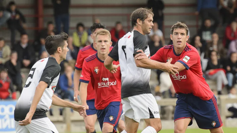 El Club Atlético Osasuna se lleva el derby navarro ante el Club Deportivo Tudelano